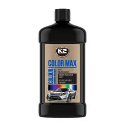 Поліроль восковий для кузова K2 Color Max чорний 500 мл