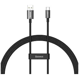 Дата кабель USB 2.0 AM to USB-C 1.0m Superior Fast Charging 60W black Baseus (CAYS000901)