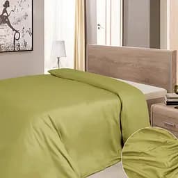 Підковдра Ярослав, двоспальна, 215х200 см, сатин, оливковий (39710_диз.05)