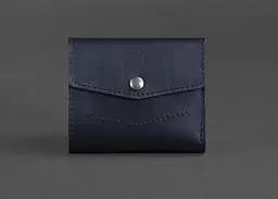 Кожаный кошелек 2.1 темно-синий Краст