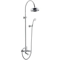 Душова система Imprese Cuthna T-10280 stribro, Хром