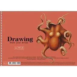 Альбом Muse Drawing на спіралі A4 30 аркушів в асортименті (PB-SC-030-306) - мініатюра 2