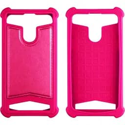 Чохол-накладка Toto Universal TPU case 5.5" Pink