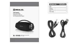 Акустична система Real-El X-755 Black - мініатюра 2