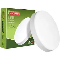 Світильник Eurolamp LED GL 25W 5000K круглий накладний (LED-NLR-25/5)