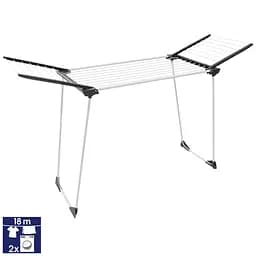 Сушарка для білизни підлогова Casa Si Winner 18m White/Grey (CS92269), Білий - мініатюра 2