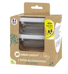 Контейнери Bebe Confort Mealtime, скляні, харчові, 2 шт. (3105209200) - мініатюра 6