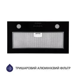 Витяжка повновбудована Minola HBI 5262 BL GLASS 700 LED - мініатюра 8
