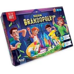 Настольная игра Брендополия Premium Danko Toys G-BrP-01-01U укр