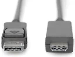 Кабель DisplayPort-HDMI Digitus 2m black - мініатюра 3