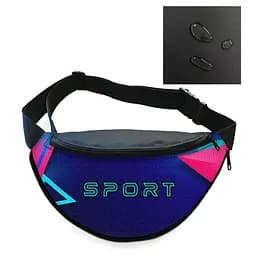 Сумка-бананка чоловіча/жіноча Sport 32×16 см з розширювачем поясна сумка або сумка через плече (02879)