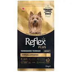 Сухий корм для собак породи йоркширський тер’єр Reflex Plus Yorkshire Terrier Adult повноцінний та збалансований 2 кг - мініатюра 2