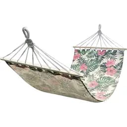 Гамак Jumi Garden тканинний з планкою та чохлом тропік 265 x 80 см