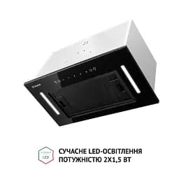 Витяжка повновбудована Perfelli BIS 58844 BL 1200 LED - мініатюра 4