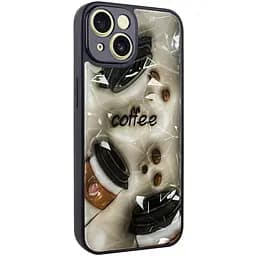 Чохол Epik TPU+PC Prisma Plushie для Apple iPhone 14, 6.1 Coffee