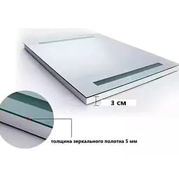 Дзеркало Dusel DE-M1041 75x120, Білий - мініатюра 8