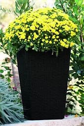 Горщик для рослин Keter Rattan Planter M (medium) 55,4 л - мініатюра 2