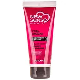 Гель-смазка New Sense с ароматом клубники 100 мл