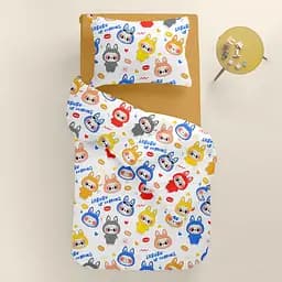 Дитяча постільна білизна Cosas LABUBU FUN CS5 110х140см (LabubuFun_El80-16Mustard_140) - мініатюра 2