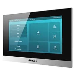 Відеодомофон 7” Akuvox C315N Silver SIP Android (87-00051) - мініатюра 3