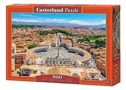 Пазл Castorland puzzle Вид з Ватикану, Рим, Італія, 500 ел. (B-53964)
