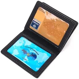 Шкіряна обкладинка для документів GRANDE PELLE 10х7,5х1 см acs0025757 - мініатюра 5