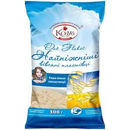 Пластівці вівсяні Козуб продукт Найніжніші 300 г