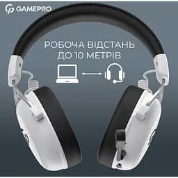 Ігрові навушники GamePro Asgard Skald 4-Mode White (HSW160W) [161115] - мініатюра 9
