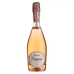 Вино игристое Riondo Prosecco Rose Millesimato DOC Extra Dry розовое экстра-сухое 0.75 л