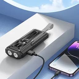 Портативний ЗП Power Bank BOROFONE BJ54 Graceful 22.5W+PD20W 10000 mAh Black - мініатюра 5