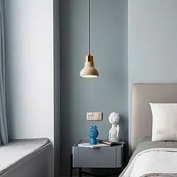 Підвіс Terrazzo Toco із сірим бетонним плафоном в стилі Ар-деко Line.F MJ 167/1 GR