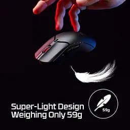 Бездротова миша HyperX Pulsefire Haste 2 Mini Wireless White (7D389AA) - мініатюра 9