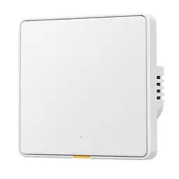 Вимикач Wi-Fi механічний Tuya RF433 EU Wi-Fi на одну лінію Білий