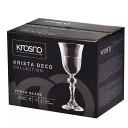 Набір чарок для горілки Krosno Krista Deco 50 мл 6 шт. (788753) - мініатюра 2