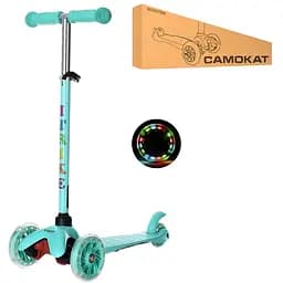 Самокат iTrike Mini BB 3-013-4-M бирюзовый (25706)