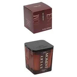 Ароматична свічка "Love home" Bambi AXW2027-3(Wild Rose) у скляному стакані з кришечкою