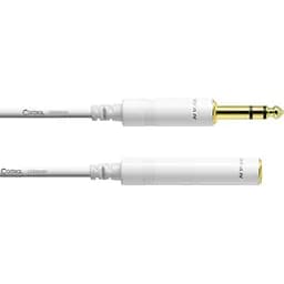 Балансный аудио кабель Cordial Jack 6.3 female - Jack 6.3 male 5м CFM 5 VK-SNOW