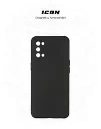 Чехол ArmorStandart ICON для OPPO Reno4 Camera cover Black (ARM57168) - мініатюра 3