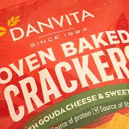 Крекери Danvita з сиром гауда і солодким перцем чилі 100 г (929813) - мініатюра 3