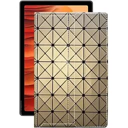 Чохол StatusCASE з екошкіри для планшету Samsung Galaxy Tab A7 10.4 2020 (T500) Золотий ромб