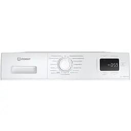 Пральна машина Indesit фронтальна, 7кг, 1200, A+++, 49.6см, дисплей, пара, інвертор, люк чорний, білий - мініатюра 4