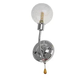 Бра Brille LK-693W/1 G9 CH настенное накладное галогенное минимализм