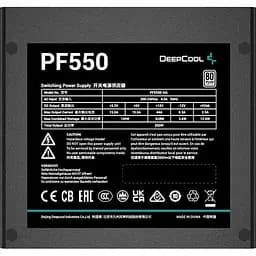 Блок живлення Deepcool PF550 550W (R-PF550D-HA0B-EU) Б/в - мініатюра 2