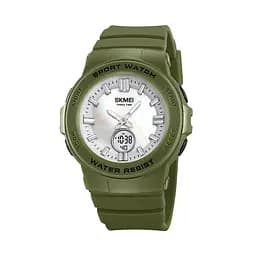 Годинник наручний жіночий 2125AG Army green Skmei acs0030256