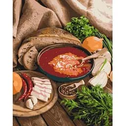 Картина за номерами ArtCraft Обід козака 40x50 см (11002-AC)