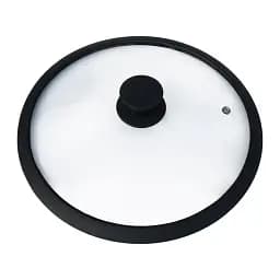 Скляна кришка із силіконовим обідком 18 см Frico FRU-982