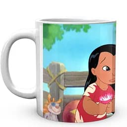 Кружка GeekLand Lilo and Stitch Лило и Стич LS 02.17 330 мл белая