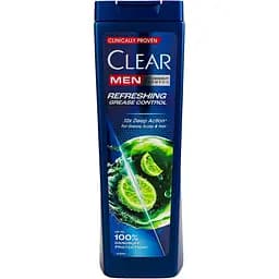 Шампунь для мужчин Clear против перхоти Контроль жирности кожи головы 360 мл