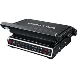 Прижимной гриль Grunhelm G1817 сенсорное управление плоская сменная поверхность 1800 Вт