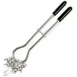 Затискач для клітора Art of Sex - Pearl Drop, Срібло